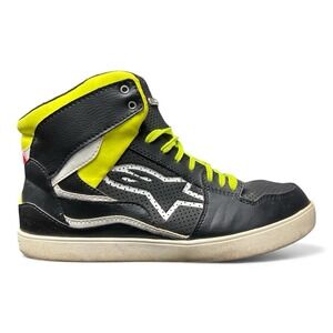 Alpinestars Stadium Riding/Moto, Blk/Green Shoes Mens 10.5